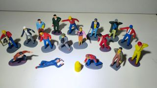 17 Muñecos figuras de Superslot Slot Scalextric