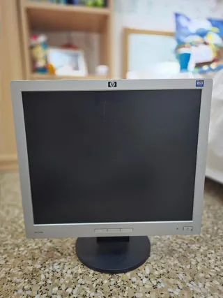 Monitor HP L1906 Plata y Negro
