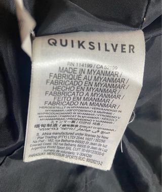 Chaqueta Quiksilver Camuflaje Chico