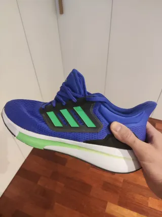 Zapatillas Adidas Running Azul y Verde