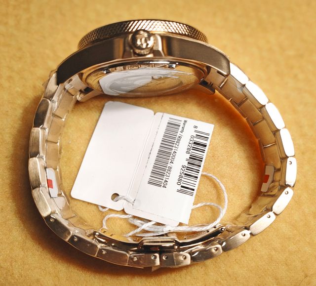 Reloj Maserati automático, dorado y azul