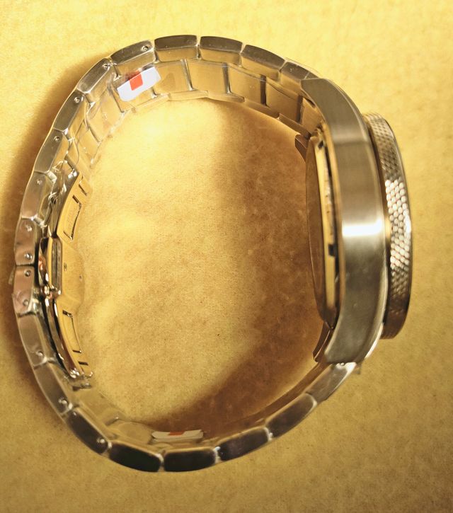 Reloj Maserati automático, dorado y azul