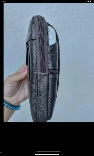 Riñonera multifunción cuero