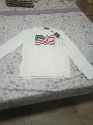 Jersey Ralph Lauren Blanco Talla m