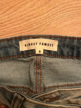 Pantalones vaqueros retro patchwork