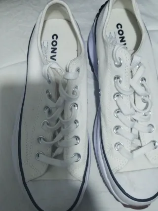 Zapatillas Converse Plataforma Blancas