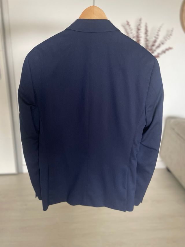 Americana azul marino hombre