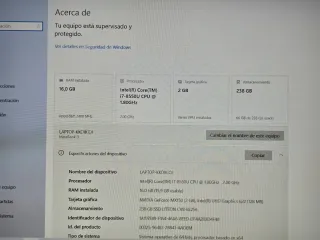 Huawei Matebook i7 Plata