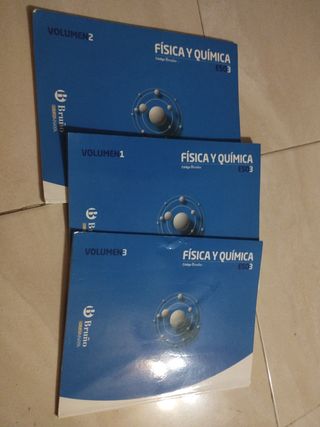 Código Bruño Física y Química 3 ESO - 3 volúmenes