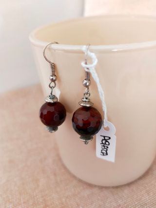 Pack 3 Pendientes Piedras Naturales