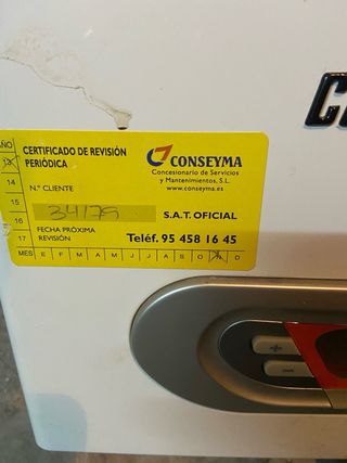 Calentador gas Cointra CPE 7 But