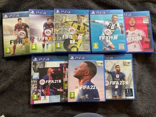 Lote 8 Videojuegos FIFA PS4