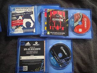 Lote 8 Videojuegos FIFA PS4