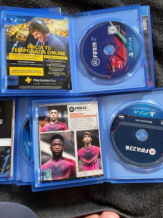 Lote 8 Videojuegos FIFA PS4