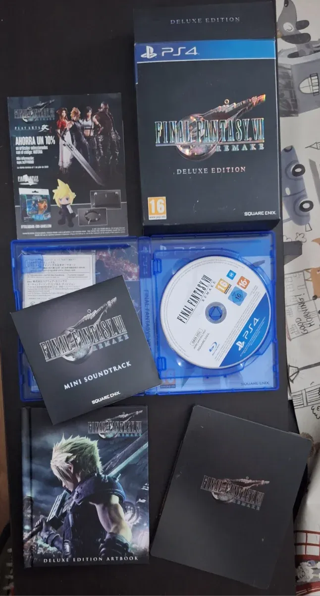 Imagen de Final Fantasy VII Remake Deluxe Edition PS4