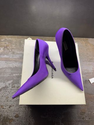 Zapatos Salón Balenciaga Morados