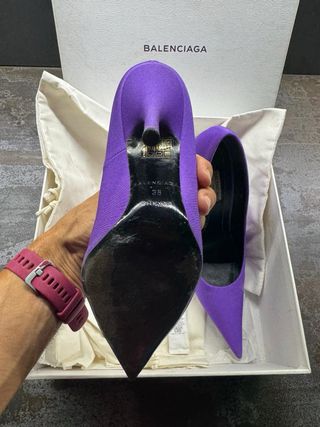 Zapatos Salón Balenciaga Morados