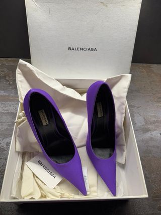 Zapatos Salón Balenciaga Morados