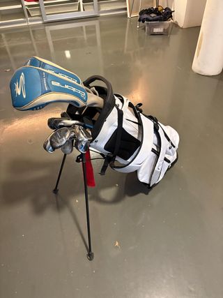 Bolsa de palos de golf mujer + palos