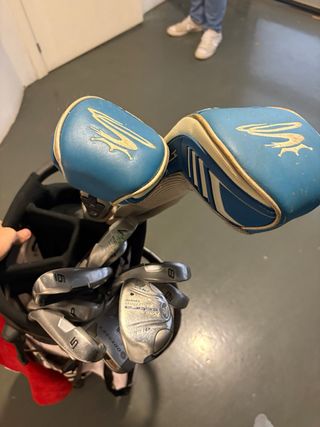 Bolsa de palos de golf mujer + palos