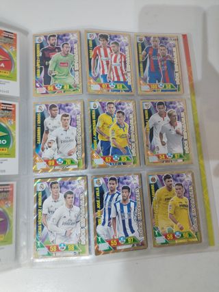 Colección cromos Adrenalyn LaLiga Santander 2016-1