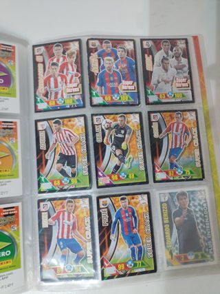 Colección cromos Adrenalyn LaLiga Santander 2016-1