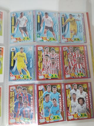 Colección cromos Adrenalyn LaLiga Santander 2016-1