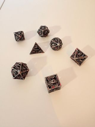Set Dadi Metallo D&D