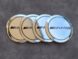 56mm Emblemas Mercedes AMG  Tapacubos Tapabujes