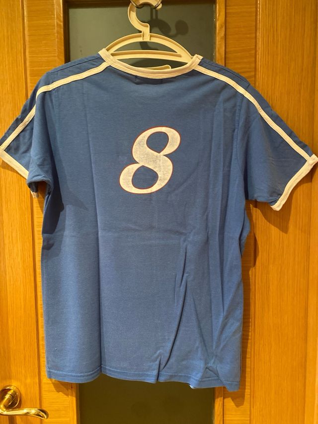 Camiseta Italia azul,en su bolsa original