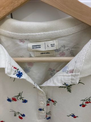 Polo floral Talla L Springfield
