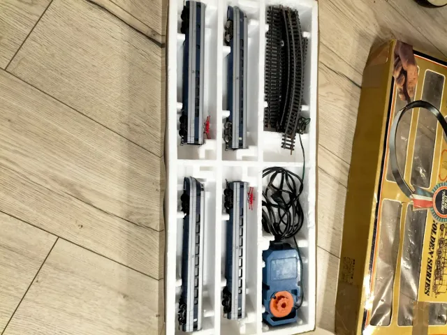 Lotto trenino Lima ETR 401 + locomotore E 645 FS