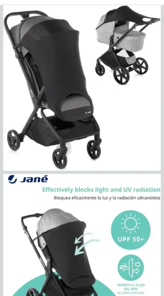 Capa proteção alcofa e carrinho Jane