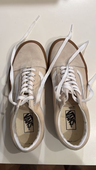 Zapatillas Vans Beige/Marrón