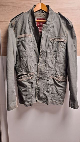 Chaqueta Jack & Jones Talla XL Verde Oliva