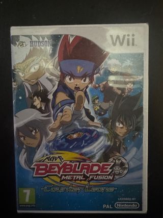 Beyblade Metal Fusion Counter Leone Wii Precintado