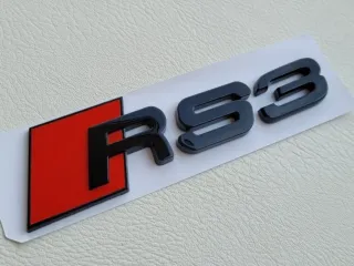Logo Emblema Audi RS3 Pegatina de Maletero 