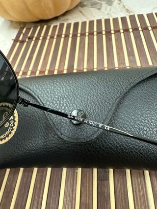 Ray-Ban Oval Montatura Nera Nuovi