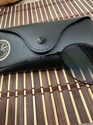 Ray-Ban Oval Montatura Nera Nuovi