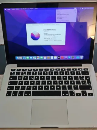 MacBook Pro 2013 Plata
