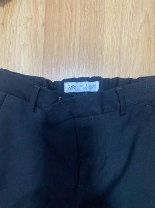 Pantalón vestir Zara negro