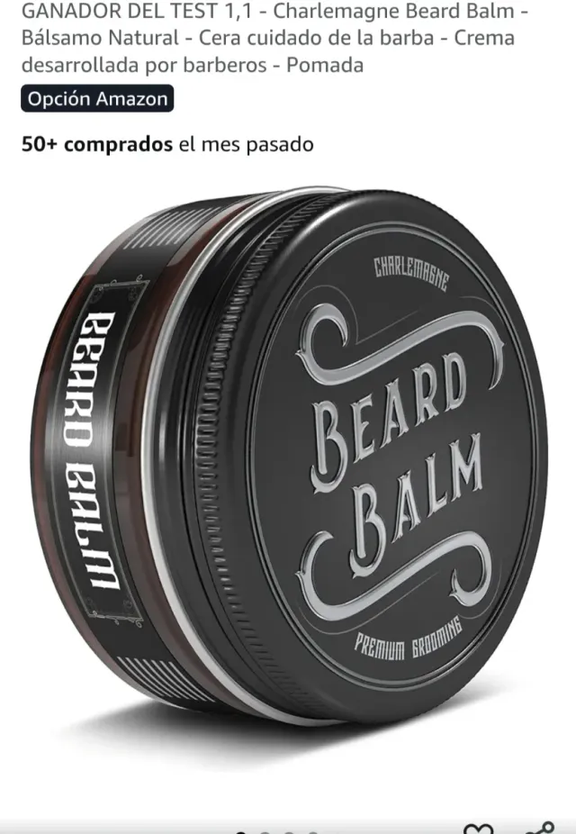 Bálsamo Cera Barba Natural