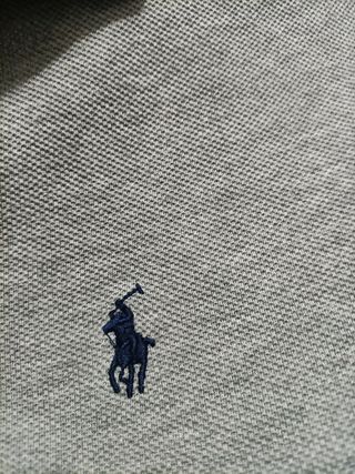 Polo Ralph Lauren Hombre Gris Talla L