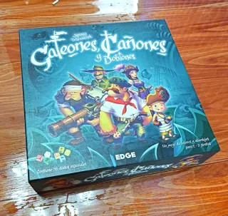 Juego de mesa Galeones, cañones y doblones