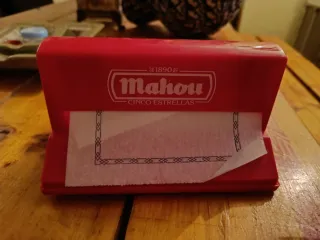 Servilletero Mahou Vintage Estrella Roja