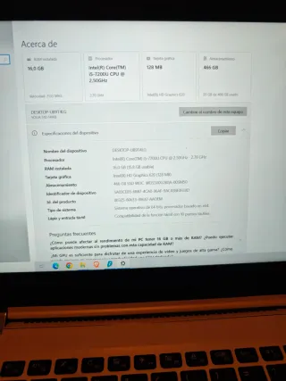 Lenovo Yoga 510-14IKB 2en1 tactil 16 Ram ,500 SSD