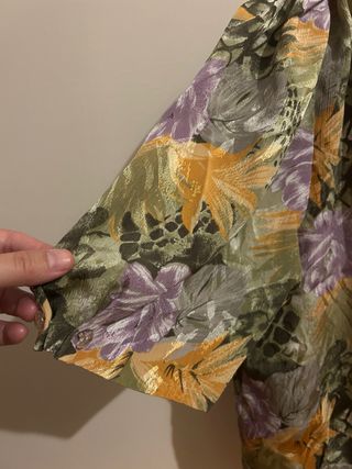 Blusa vintage estampado floral