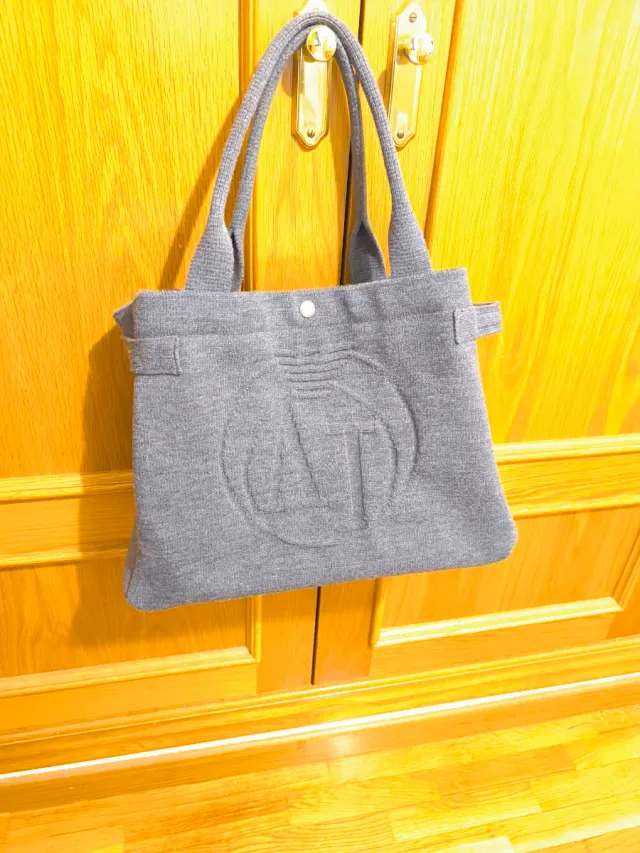 Bolso Armani Gris Original