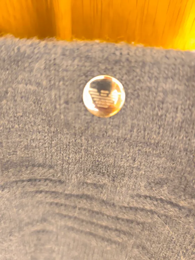 Bolso Armani Gris Original