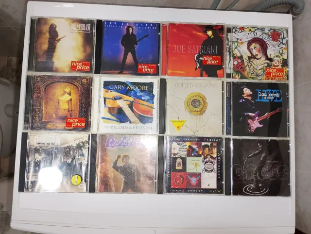 CDs originales música Hard Rock